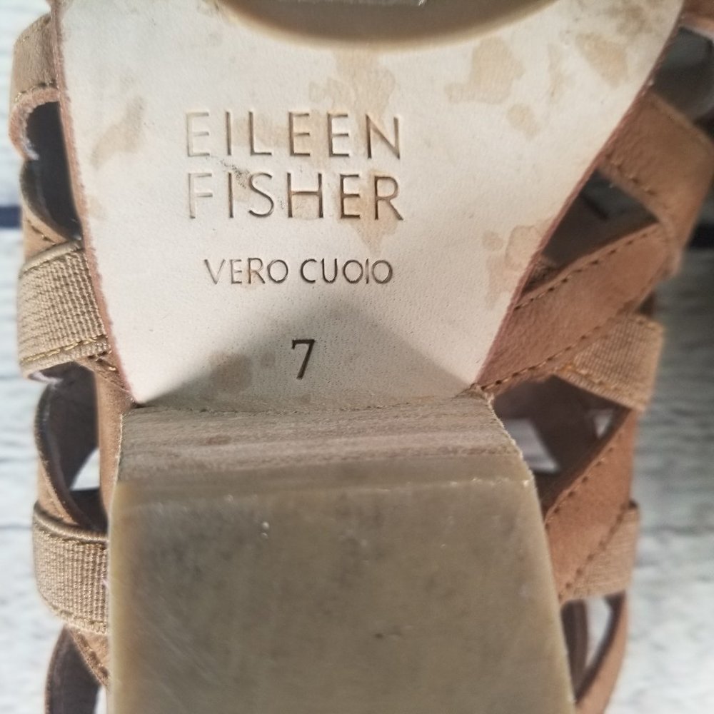 Eileen Fisher Oodle Sandal sz 7 - Picture 8 of 8